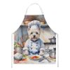 Westie The Chef Apron Cooking Kitchen Server Baking Crafts Gardening for Adult Women Men, Unisex, Large, Multicolor