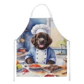 Newfoundland The Chef Apron Cooking Kitchen Server Baking Crafts Gardening for Adult Women Men, Unisex, Large, Multicolor