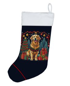 Golden Retriever Christmas Christmas Stocking Fireplace Hanging Stockings Christmas Season Party Decor Family Holiday Decorations