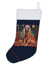 Afghan Hound Christmas Christmas Stocking Fireplace Hanging Stockings Christmas Season Party Decor Family Holiday Decorations