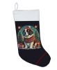 Saint Bernard Christmas Christmas Stocking Fireplace Hanging Stockings Christmas Season Party Decor Family Holiday Decorations