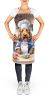 Otterhound The Chef Apron Cooking Kitchen Server Baking Crafts Gardening for Adult Women Men, Unisex, Large, Multicolor