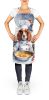 Welsh Springer Spaniel The Chef Apron Cooking Kitchen Server Baking Crafts Gardening for Adult Women Men, Unisex, Large, Multicolor