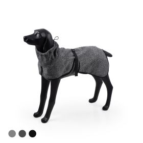 Water Repellent Softshell Dog Jacket Pet Clothes for Spring AutumnOutdoor Sport Dog Jacket with High Neckline Collar Cold Weather Pets Apparel Winter (Color: As shown)