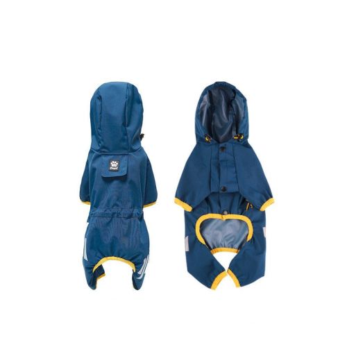 Dog raincoat all-inclusive four-legged waterproof poncho Teddy Bomei rainy pet clothes Dog raincoat all-inclusive four-legged waterproof poncho Teddy Bomei rainy pet clothes